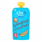 Ella's Kitchen Biologische bananen en kokosnoten (vanaf 4 maanden)