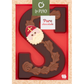 La place luxe chocoladeletter S puur