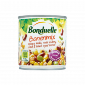 Bonduelle Bonenmix crispy mais, rode kidney, lima & black eyed bonen