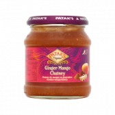 Patak's Gember mango chutney saus