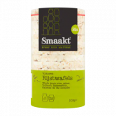 Smaakt Organic wholegrain rice waffles