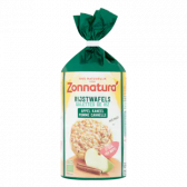Zonnatura Organic apple and cinnamon rice wafers