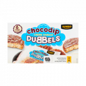 Jumbo Chocolade koekjes met vanillecreme