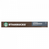 Starbucks Nespresso espresso dark roast coffee caps small