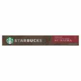 Starbucks Nespresso Sumatra espresso dark roast coffee caps