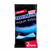 Mentos Aqua kiss Alaskan chewing gum 2-pack