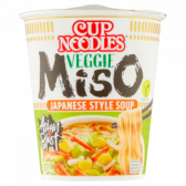 Nissin Veggie miso cup noodles