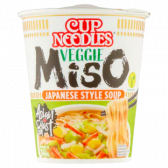 Nissin Veggie miso cup noedels