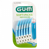 Gum Soft picks advanced toothpicks small