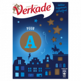 Verkade Dark chocolate letter (random)