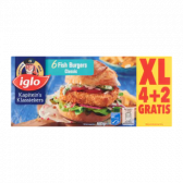 Iglo Classic fish burgers XL (only available within Europe)