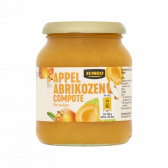 Jumbo Appel en abrikozen compote met stukjes