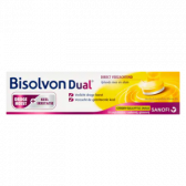 Bisolvon Dual dry cough and throat irritation absorb tabs