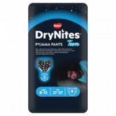 Huggies Dry nites absorberende nachtbroekjes voor jongens (vanaf 8 tot 15 jaar)