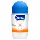 Sanex Dermo sensitive voor de gevoelige huid deodorant roller