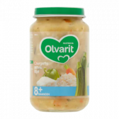 Olvarit Courgette met witvis en rijst (vanaf 8 maanden)