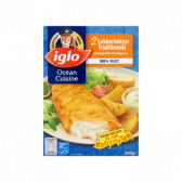 Iglo Traditional fried fish (only available within Europe)