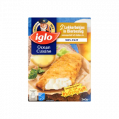 Iglo Fried fish in beer preparation (only available within Europe)