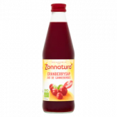 Zonnatura Organic cranberry juice