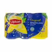 Lipton Verfrissende sparkling ijsthee met de smaak van echte thee 6-pack