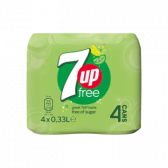 7Up Lemon, lime and bubbles 4-packs