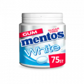 Mentos Suikervrije witte zoete munt kauwgom