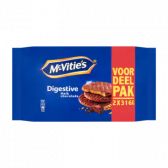 McVitie's Digestive milk chocolate cookies family pack