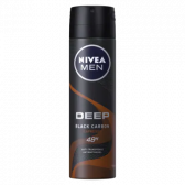 Nivea Deep black carbon espresso 48h anti-transpirant deo spray for men (only available within the EU)