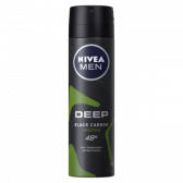 Nivea Deep black carbon amazonia 48h anti-transpirant deodorant spray voor mannen (alleen beschikbaar binnen de EU)