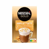 Nescafe Gold vanilla latte instant coffee