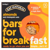 Eat Natural Almonds and wholegrain oats breakfast bars