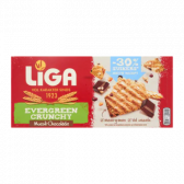 Liga Evergreen crunchy muesli en chocolade koeken