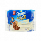 LU Prince choco prince biscuits with chocolate and vanilla