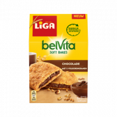 Liga Belvita zacht gebakken koeken met chocolade en hazelnoot