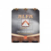 Alfa Dark brown beer