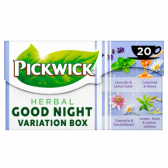 Pickwick Herbal good night variation box herb tea