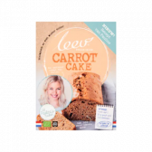 Leev Bio carrotcake mix uitpaulineskeuken