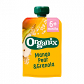 Organix Mango, pear and granola squeeze fruit (from 6 months)