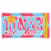 Tony's Chocolonely milk chocolate chip cookies tablet