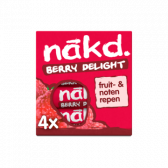 Nakd Bessen delight fruitreep met noten