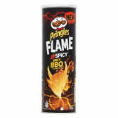 Pringles Flame spicy barbecue crisps