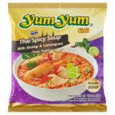 Yum Yum Thai instant noodle soup prawns and lemongrass