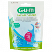 Gum Easy flossers cool mint vitamine E + fluoride