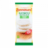 Zonnatura Yoghurt rice wafers