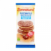 Zonnatura Milk chocolate rice wafers