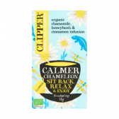Clipper Organic chamomile, honeybush and cinnamon tea calmer chameleon