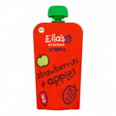 Ella's Kitchen Biologische aardbeien en appels (vanaf 4 maanden)