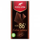 Cote d'Or Extra intens pure chocolade reep 86%