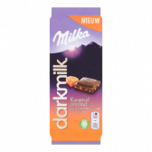 Milka Caramel seasalt dark milk chocolate tablet