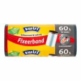 Swirl Vuilniszakken met fixeerband 60 liter
